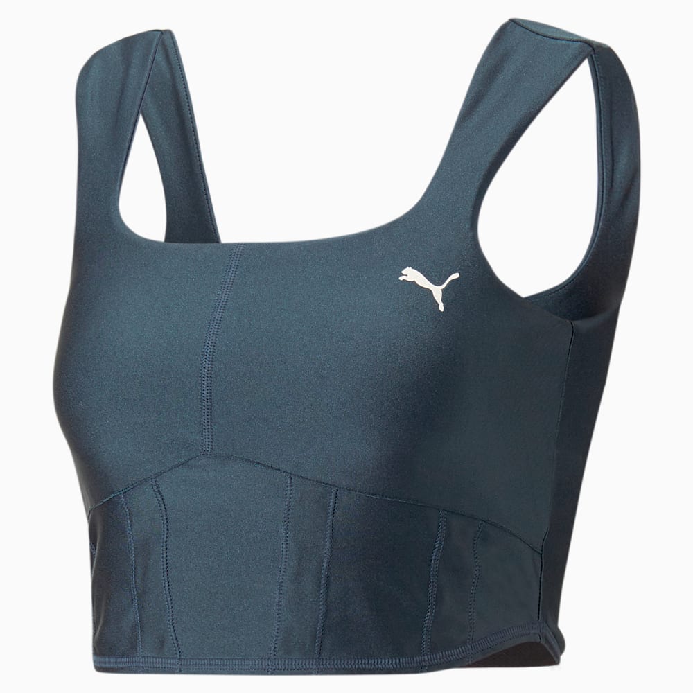 Puma x OLIVIA AMATO Training Crop Top - Dark Night