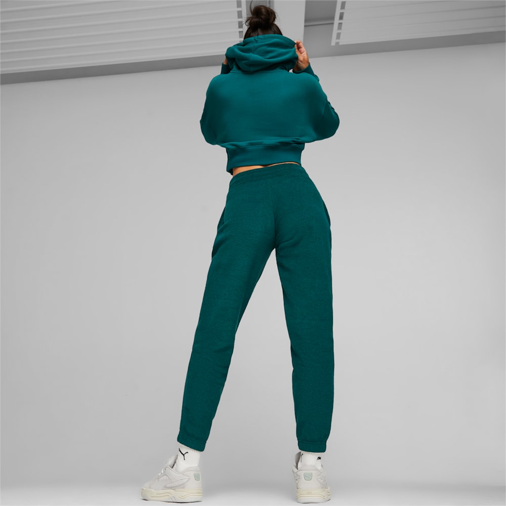 Puma CLASSICS Fleece Sweatpants - Malachite