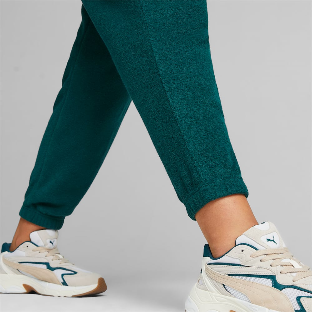 Puma CLASSICS Fleece Sweatpants - Malachite