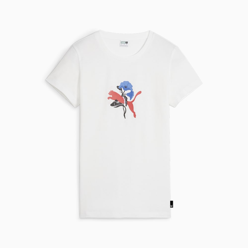 Puma GRAPHICS BLOSSOM DAY Tee - White