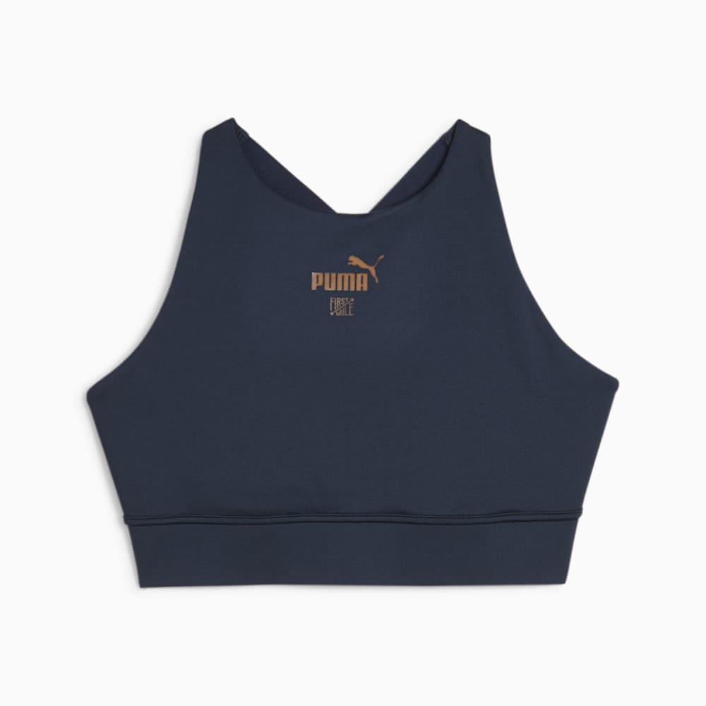 Puma x First Mile PWR Running Bra - Club Navy