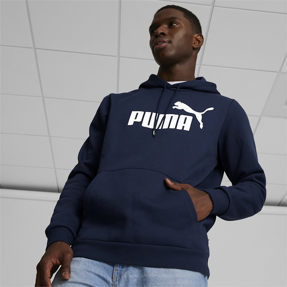 Puma Essentials Big Logo Hoodie - Peacoat