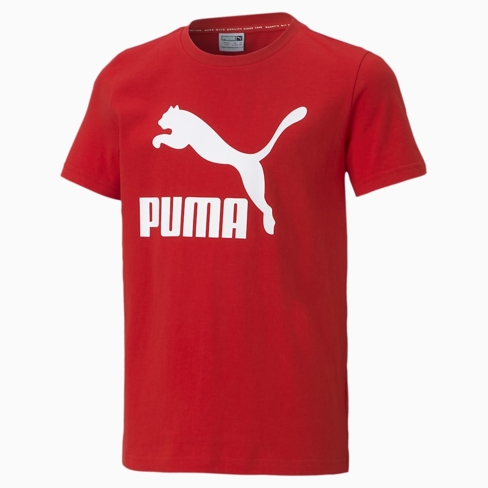 Puma Classics Kids Tee - High Risk Red