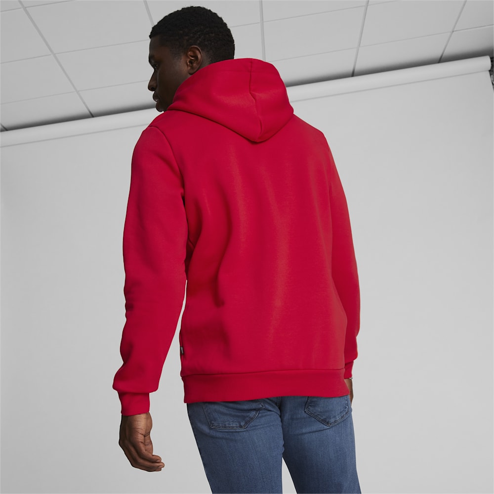 Puma Big Cat Logo Hoodie - For All Time Red