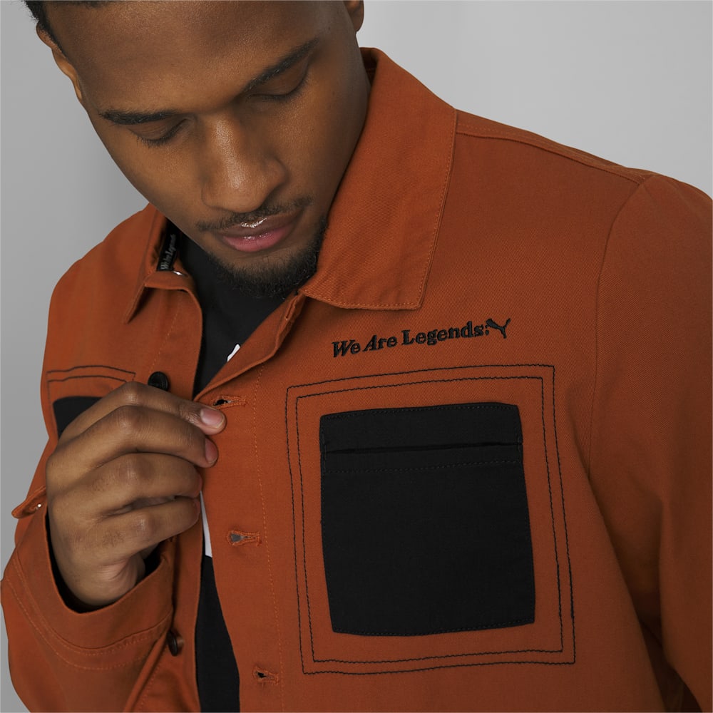 Puma We Are Legends WRK.WR Jacket - Warm Chestnut