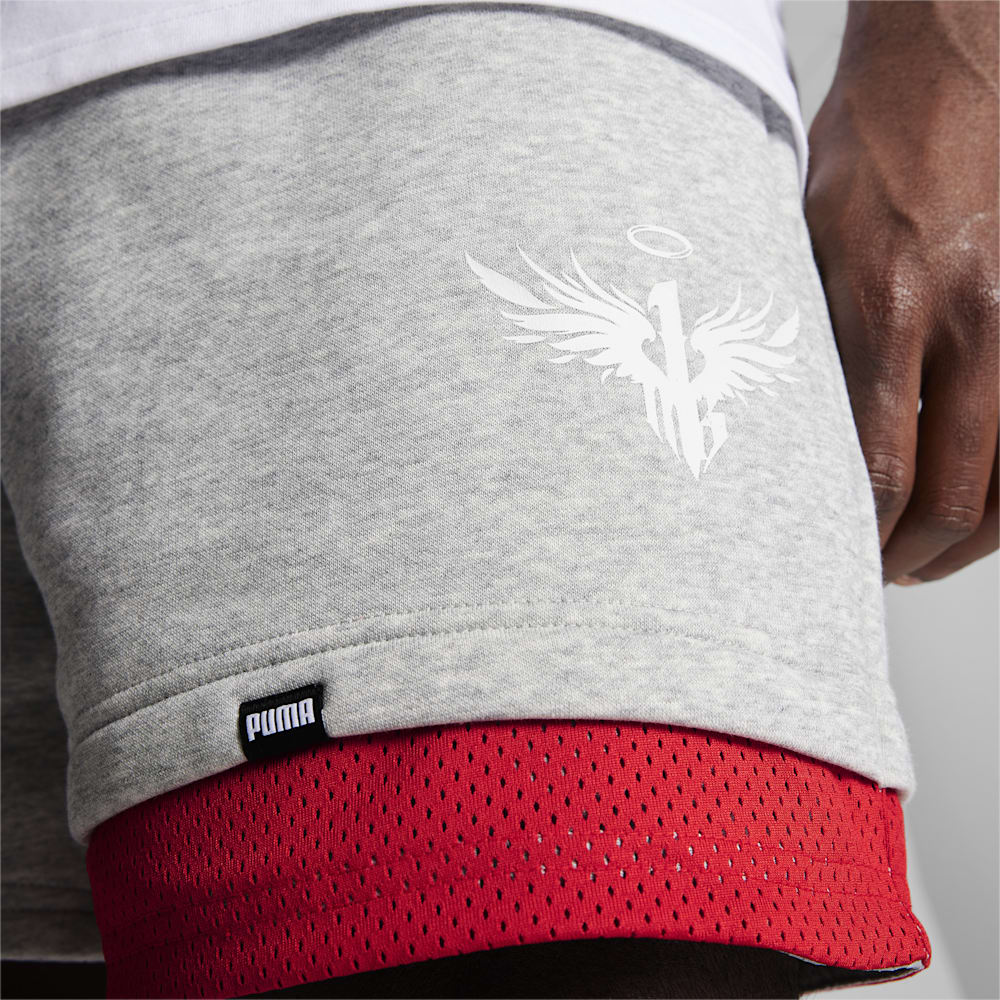 Puma x MELO Ralph Shorts - Light Gray Heather