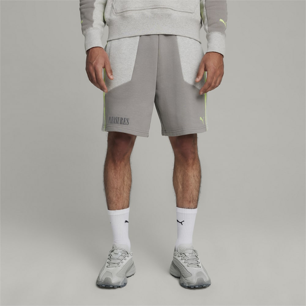 Puma x PLEASURES Shorts - Light Gray Heather