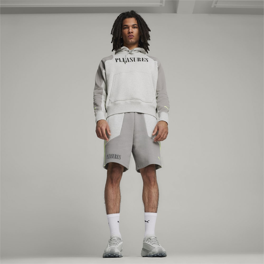 Puma x PLEASURES Shorts - Light Gray Heather