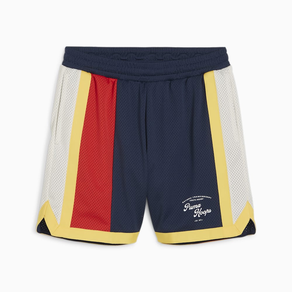 Puma SHOWTIME PUMA HOOPS Basketball Mesh Shorts - Club Navy