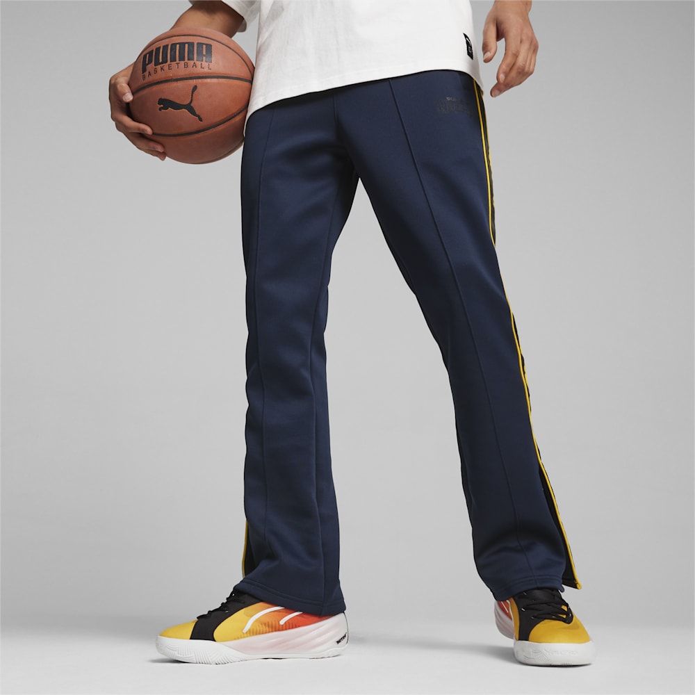 Puma SHOWTIME PUMA HOOPS Basketball Double Knit Pants - Club Navy