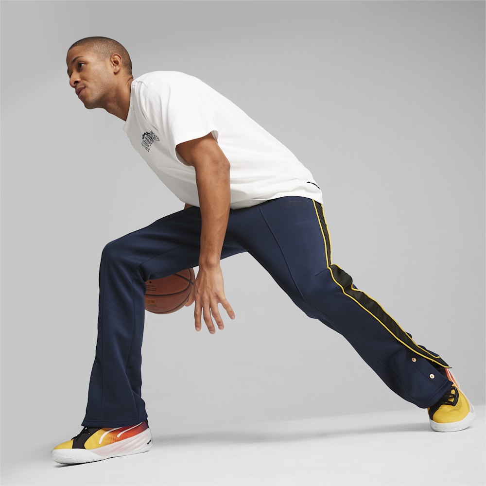 Puma SHOWTIME PUMA HOOPS Basketball Double Knit Pants - Club Navy