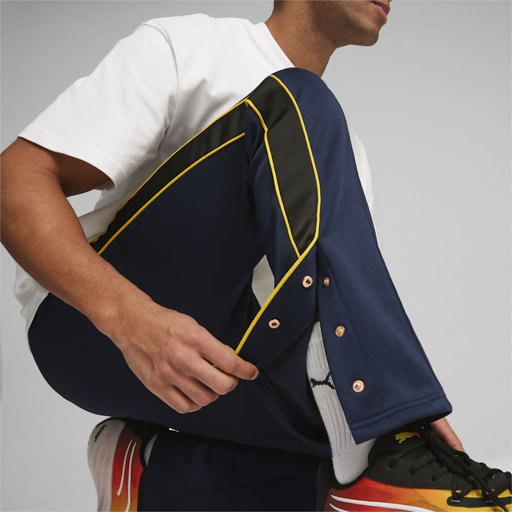 Puma SHOWTIME PUMA HOOPS Basketball Double Knit Pants - Club Navy