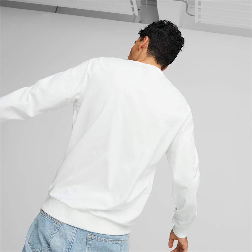 Puma Summer Splash Crew Neck Sweatshirt - White