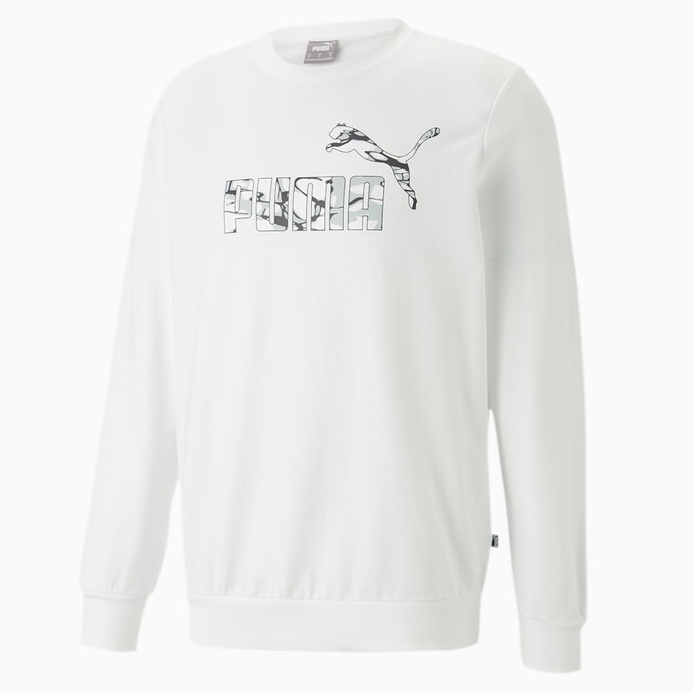 Puma Summer Splash Crew Neck Sweatshirt - White