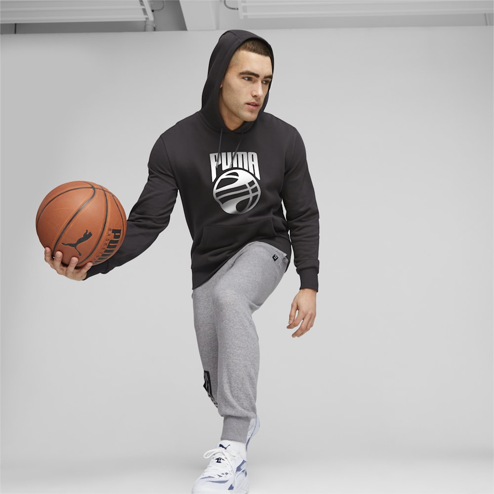 Puma Posterize Basketball Hoodie - Black