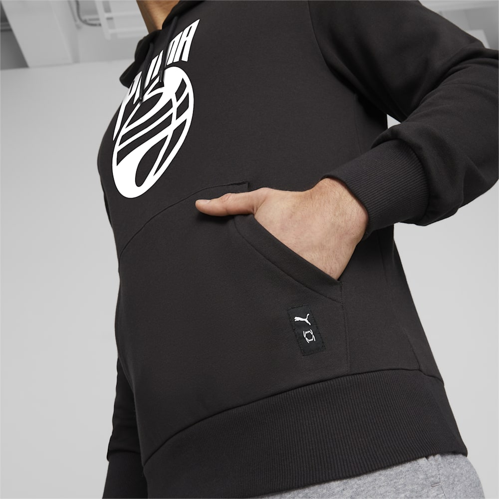 Puma Posterize Basketball Hoodie - Black