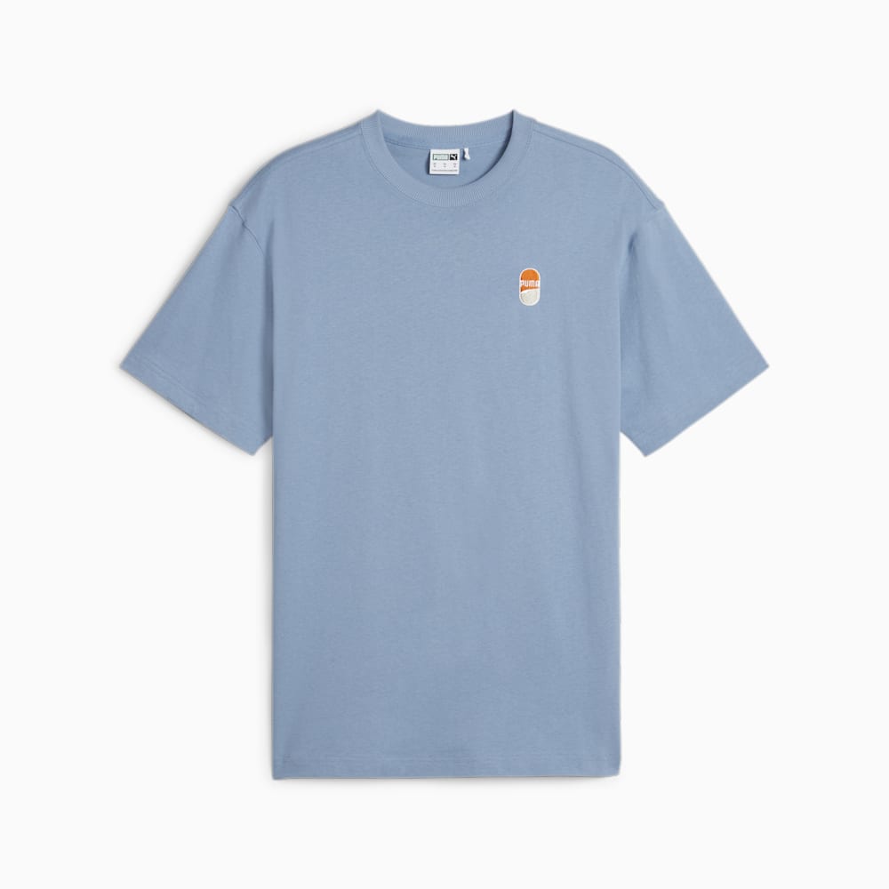 Puma DOWNTOWN 180 Logo Tee - Zen Blue