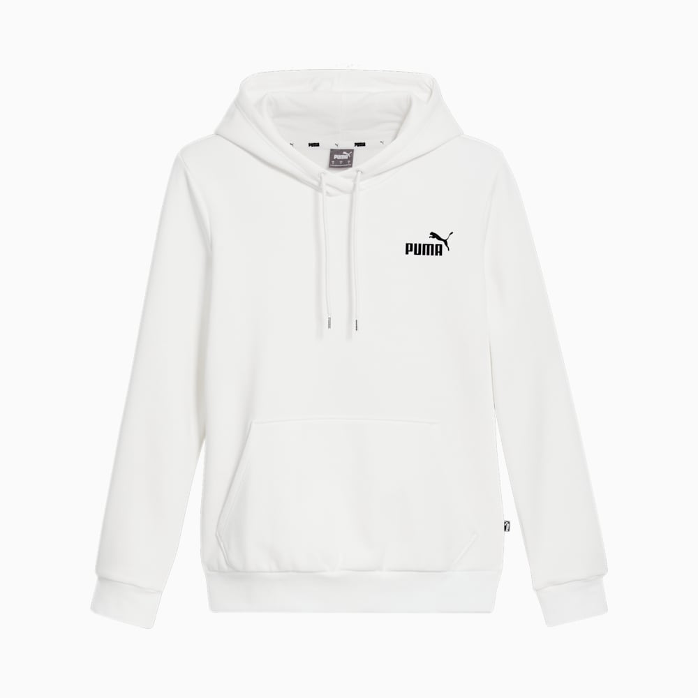 Puma Essentials Small Logo Hoodie - White