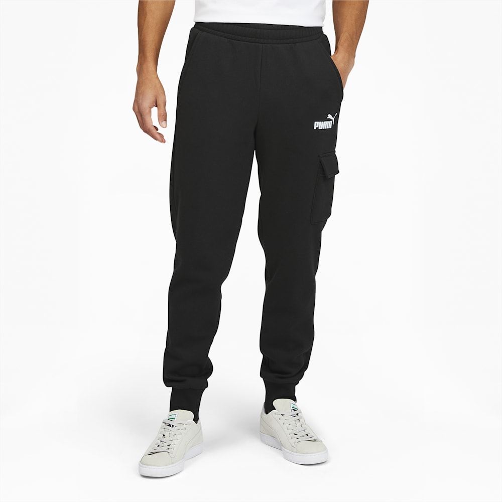 Puma Essentials Cargo Pants - Black