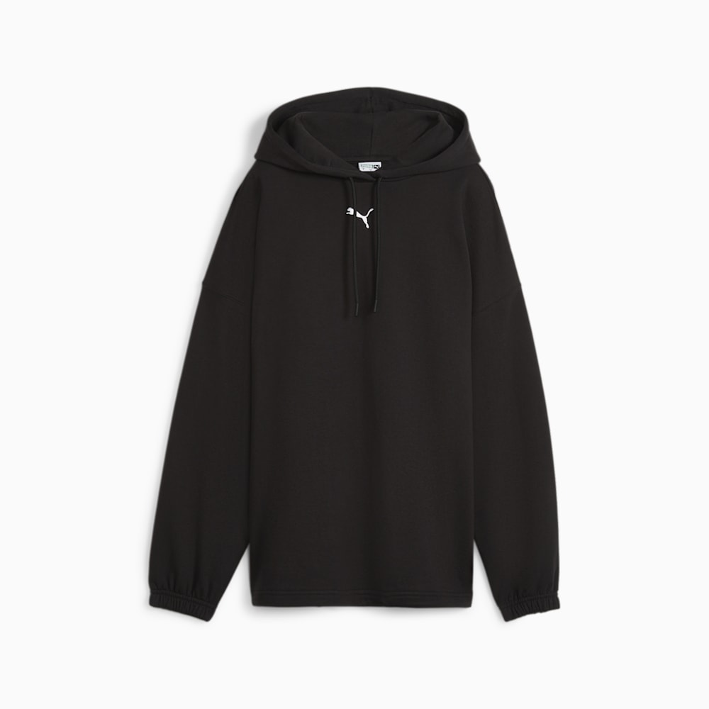 Puma DARE TO Oversized Hoodie - Black