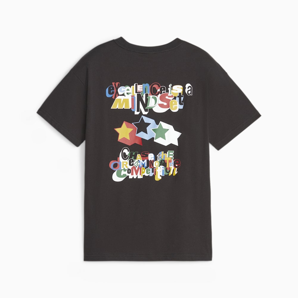 Puma Trash Talk Basketball Big Kids Tee - Black