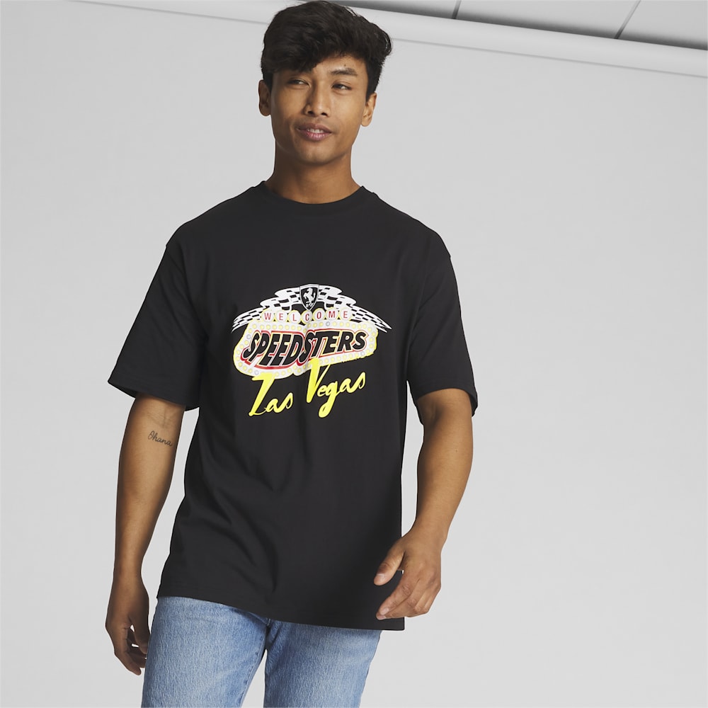 Puma Scuderia Ferrari Race Garage Crews Las Vegas Tee - Black