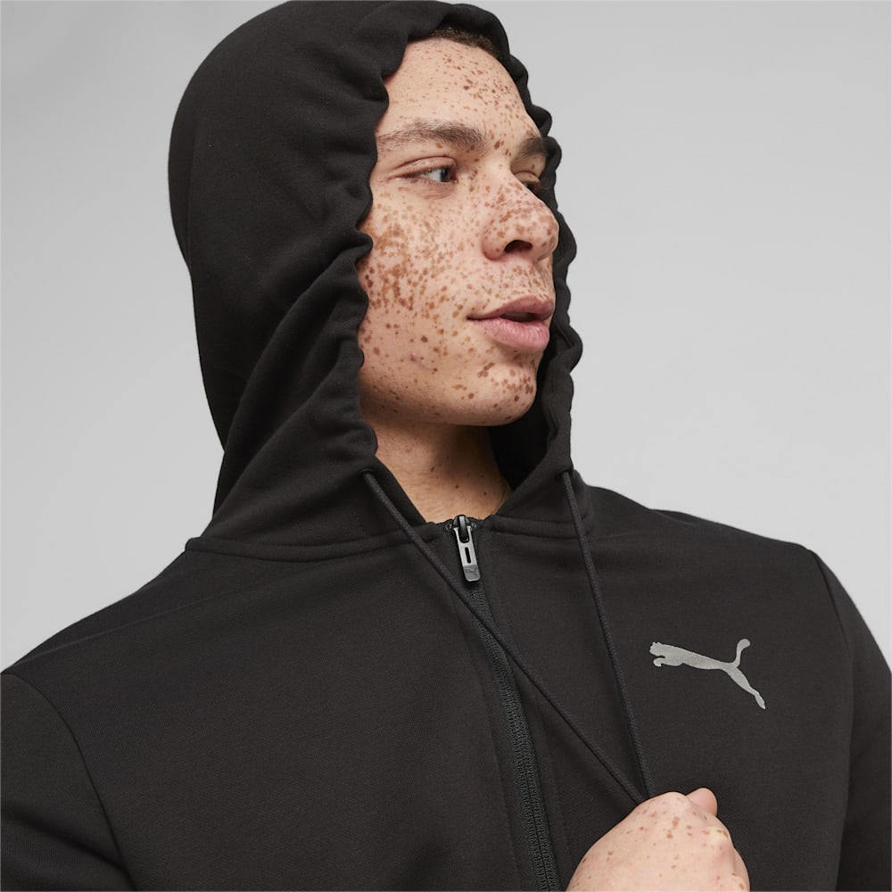 Puma ESS+ Full Zip Hoodie - Black