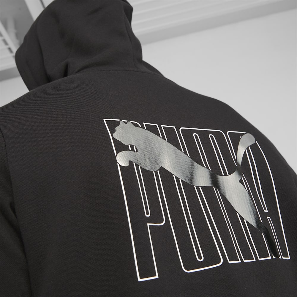 Puma ESS+ Full Zip Hoodie - Black