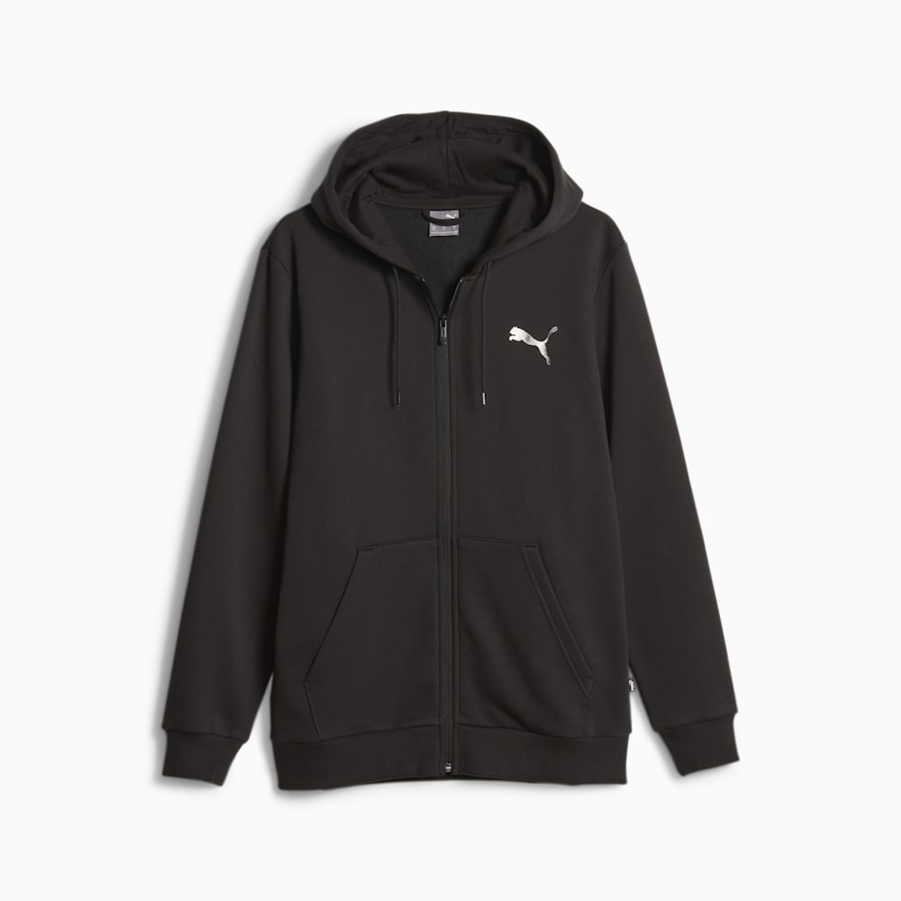 Puma ESS+ Full Zip Hoodie - Black