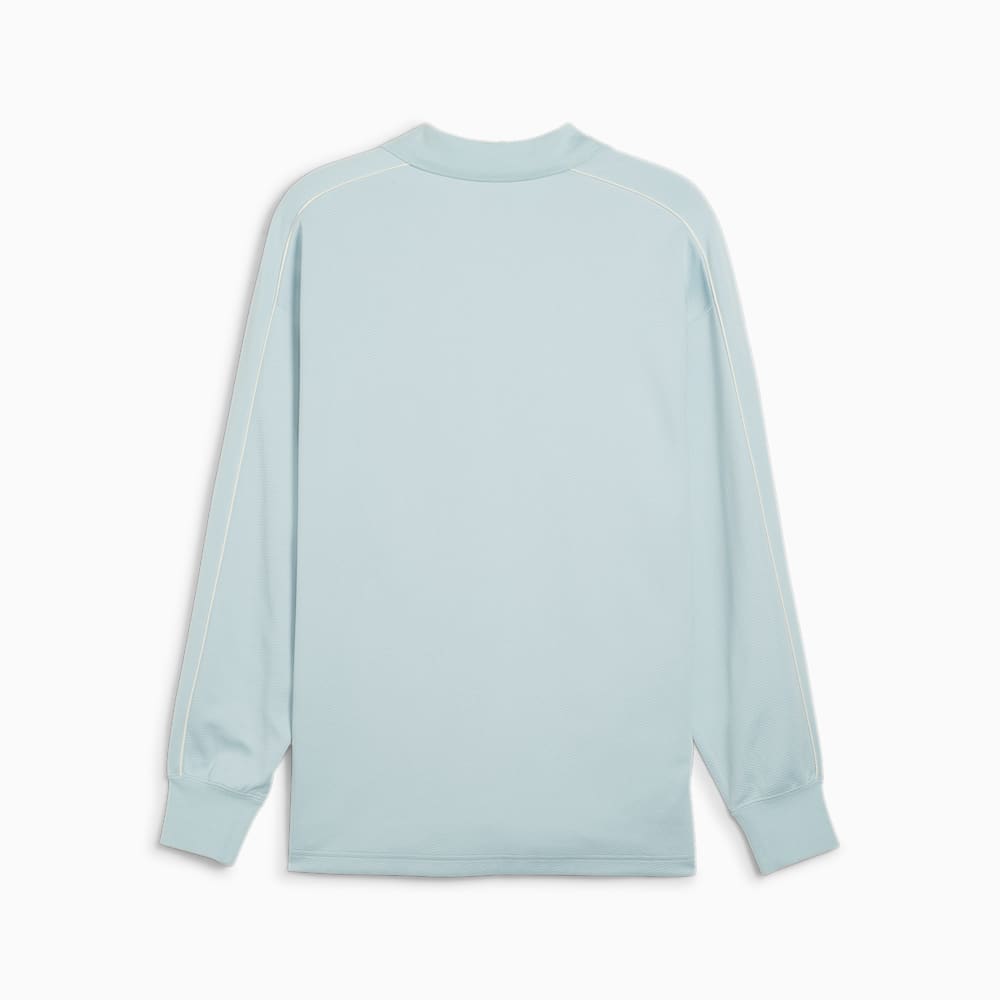 Puma T7 Polo Sweatshirt - Turquoise Surf