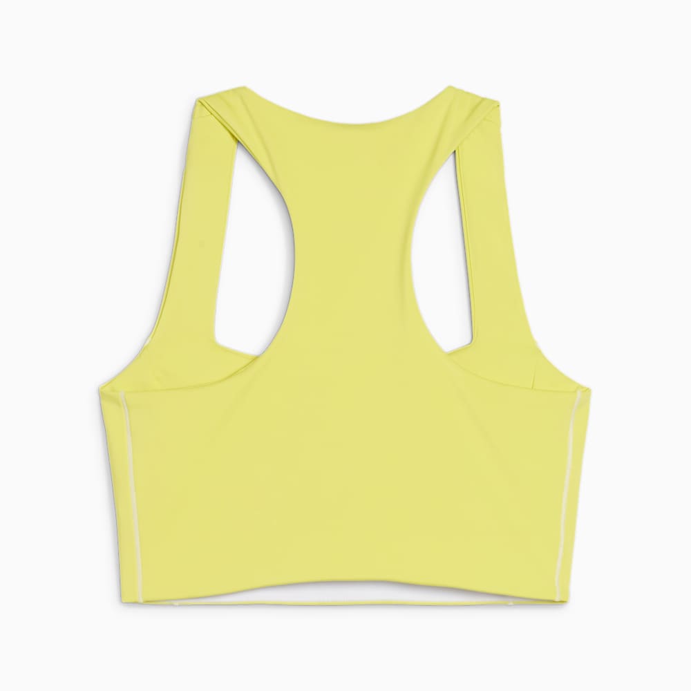 Puma T7 Crop Top - Lime Sheen