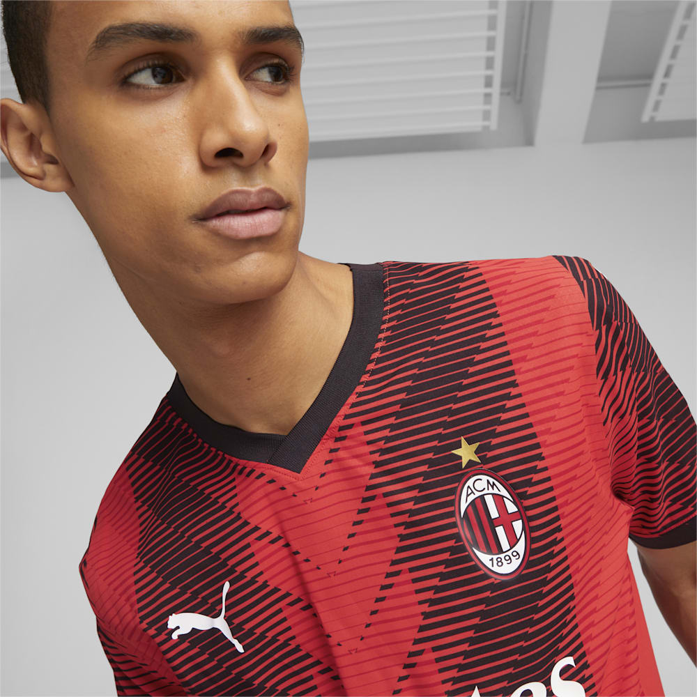 Puma AC Milan 23/24 Home Authentic Jersey - For All Time Red-Black