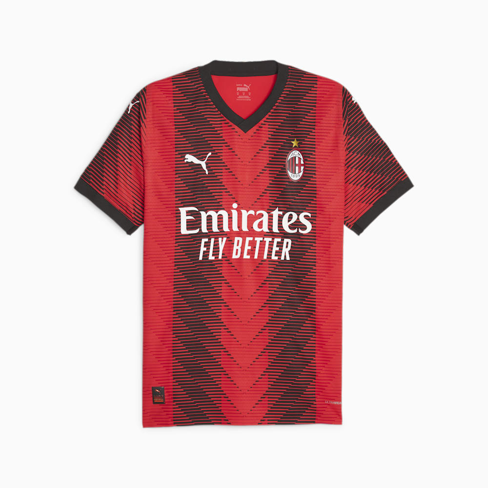 Puma AC Milan 23/24 Home Authentic Jersey - For All Time Red-Black