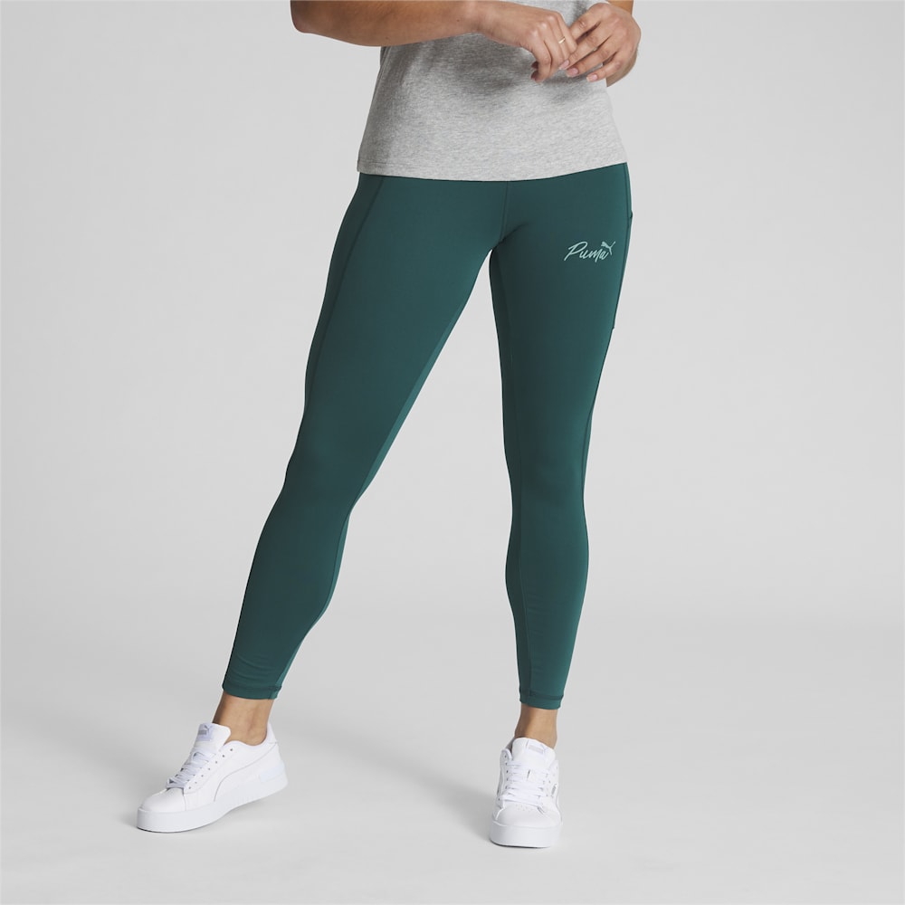 Puma Live In High Waist Leggings - Malachite