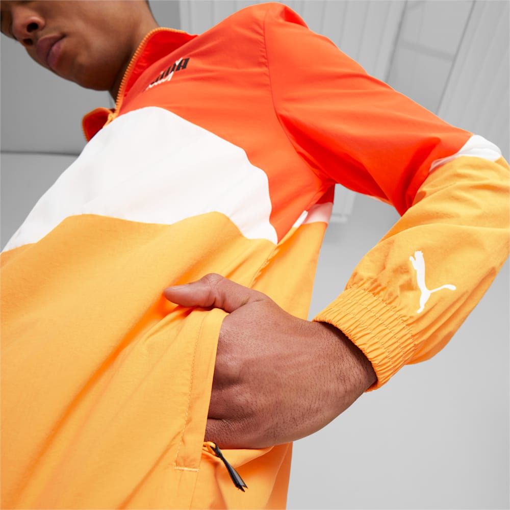 Puma Clyde Basketball Jacket 2.0 - Cayenne Pepper-Clementine