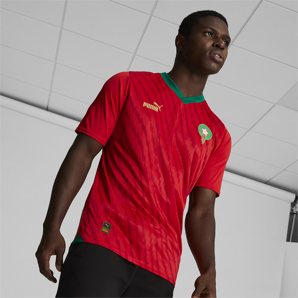 Puma FRMF WWC Home Replica Jersey - Red-Power Green