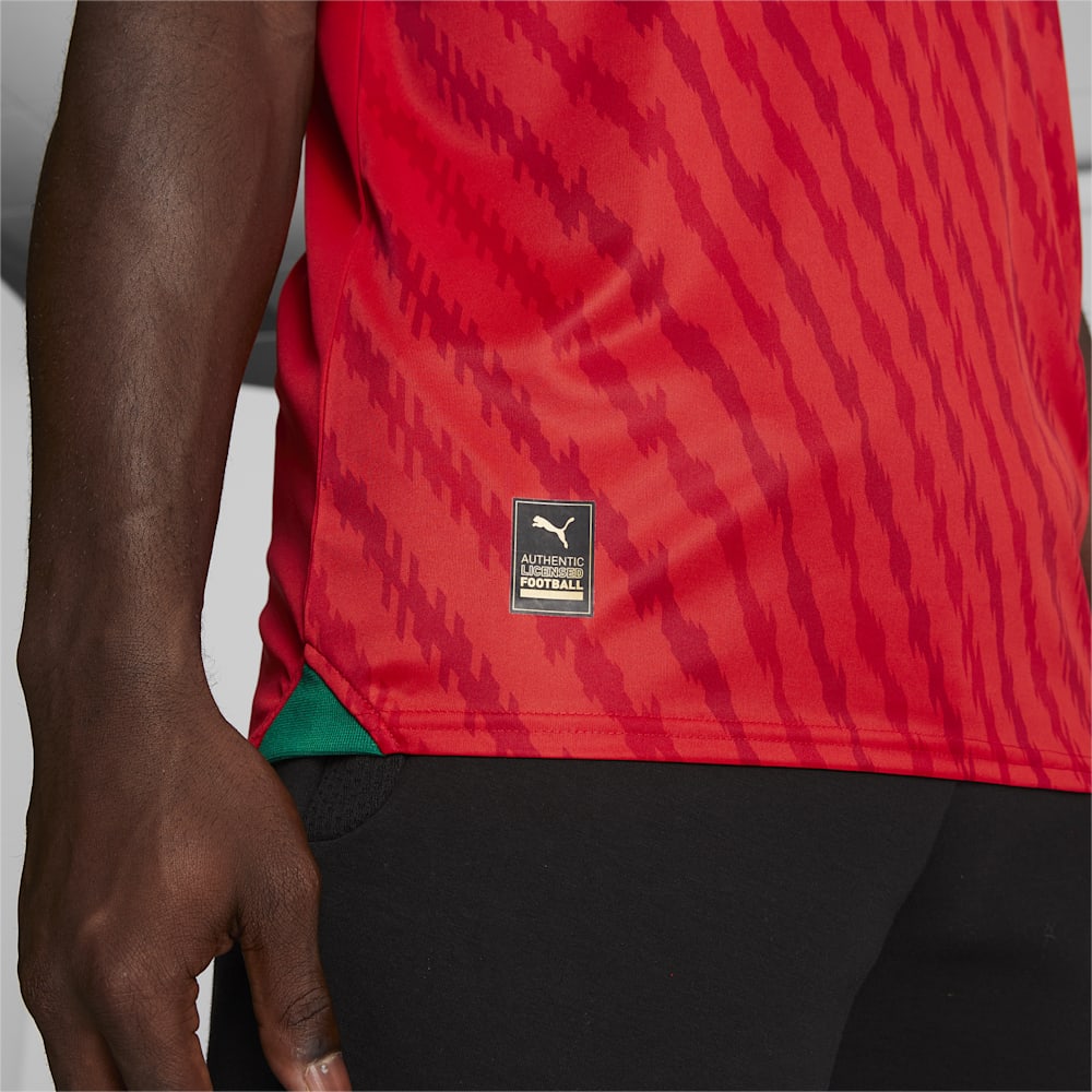 Puma FRMF WWC Home Replica Jersey - Red-Power Green