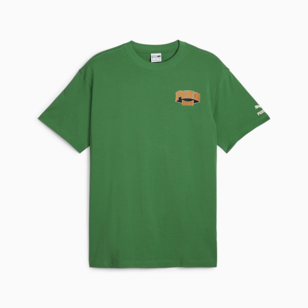 Puma For the Fanbase PUMA TEAM Graphic Tee - Archive Green