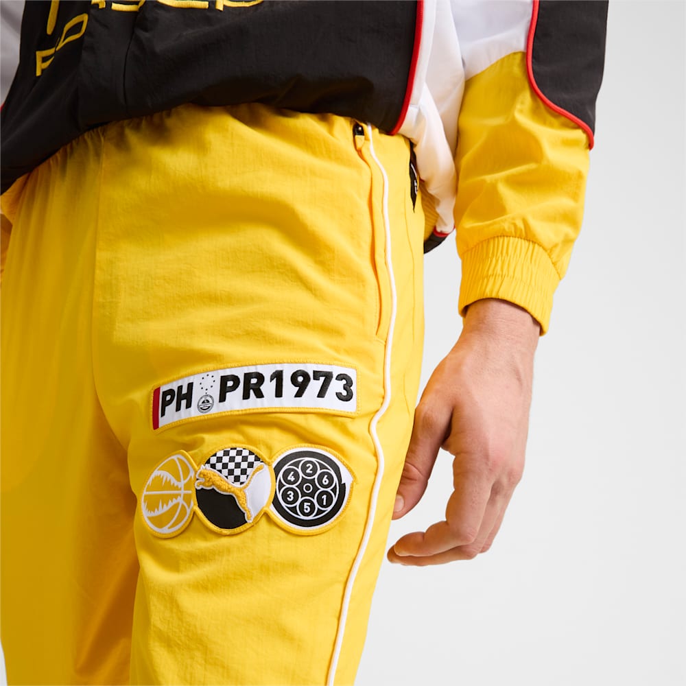 Puma x PORSCHE Basketball Woven Pants - Sport Yellow-Black