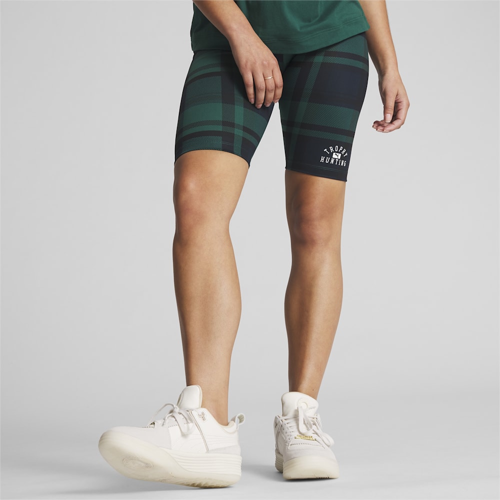 Puma x TROPHY HUNTING Basketball Biker Shorts - Malachite-AOP