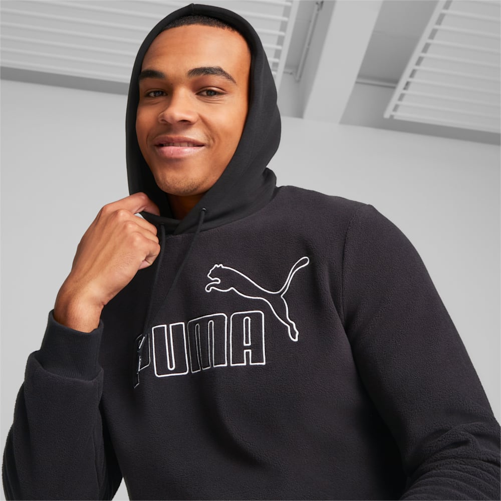 Puma Essentials Polar Fleece Hoodie - Black