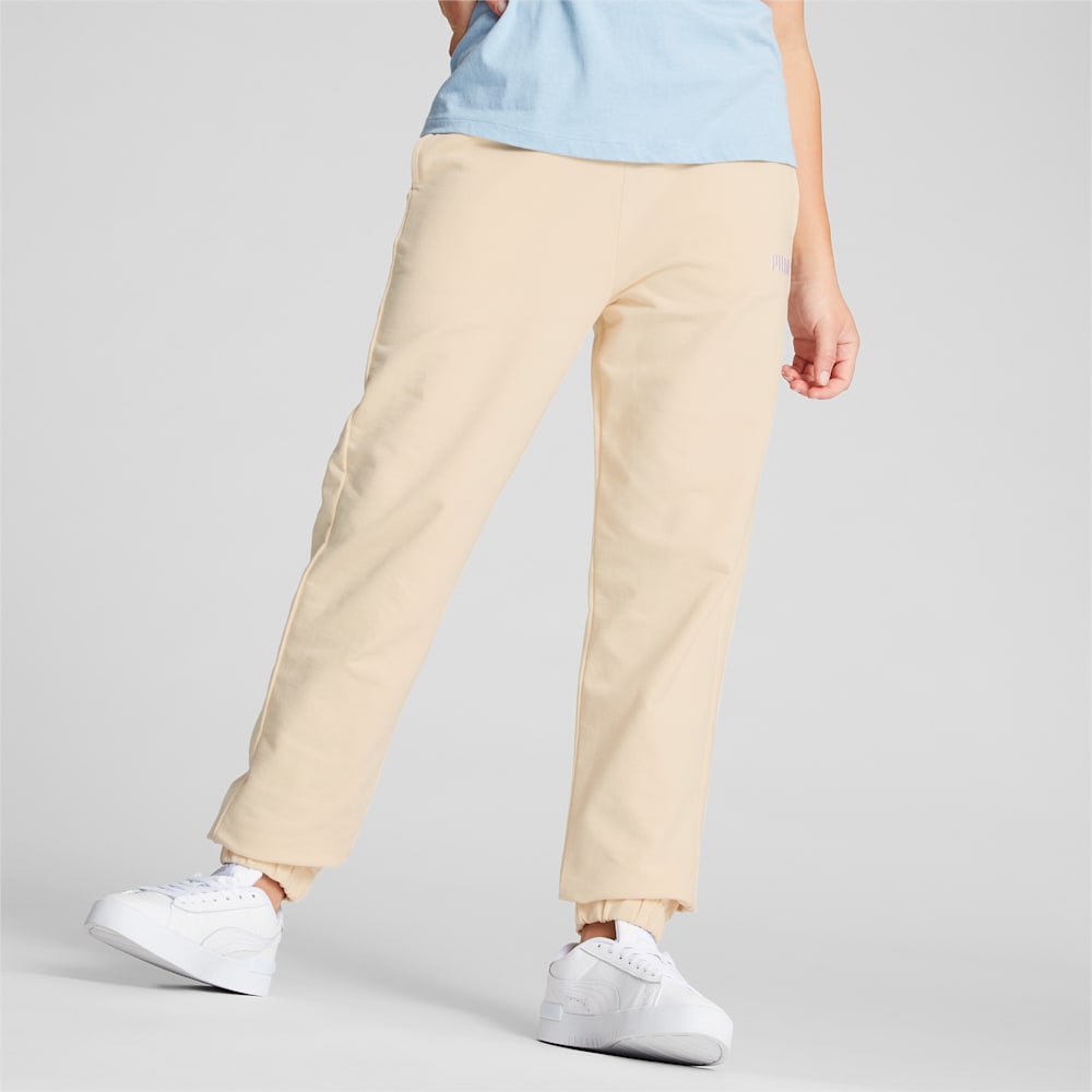 Puma High Waist Sweatpants - Creme Brulee