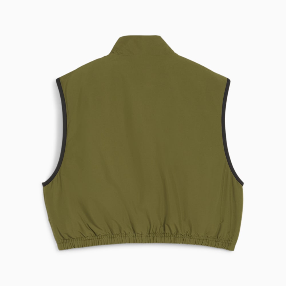 Puma DARE TO Woven Vest - Olive Green