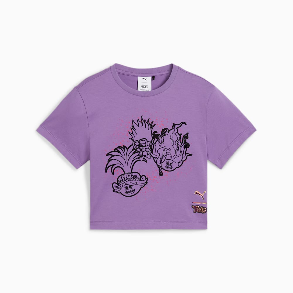 Puma PUMA x TROLLS Little Kids Graphic Tee - Ultraviolet