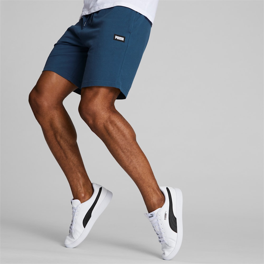 Puma Logo Shorts - Dark Denim