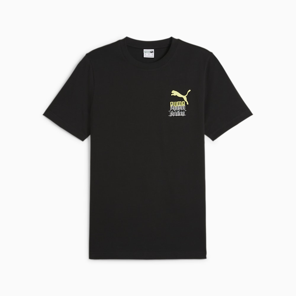 Puma BRAND LOVE Graphic Tee - Black