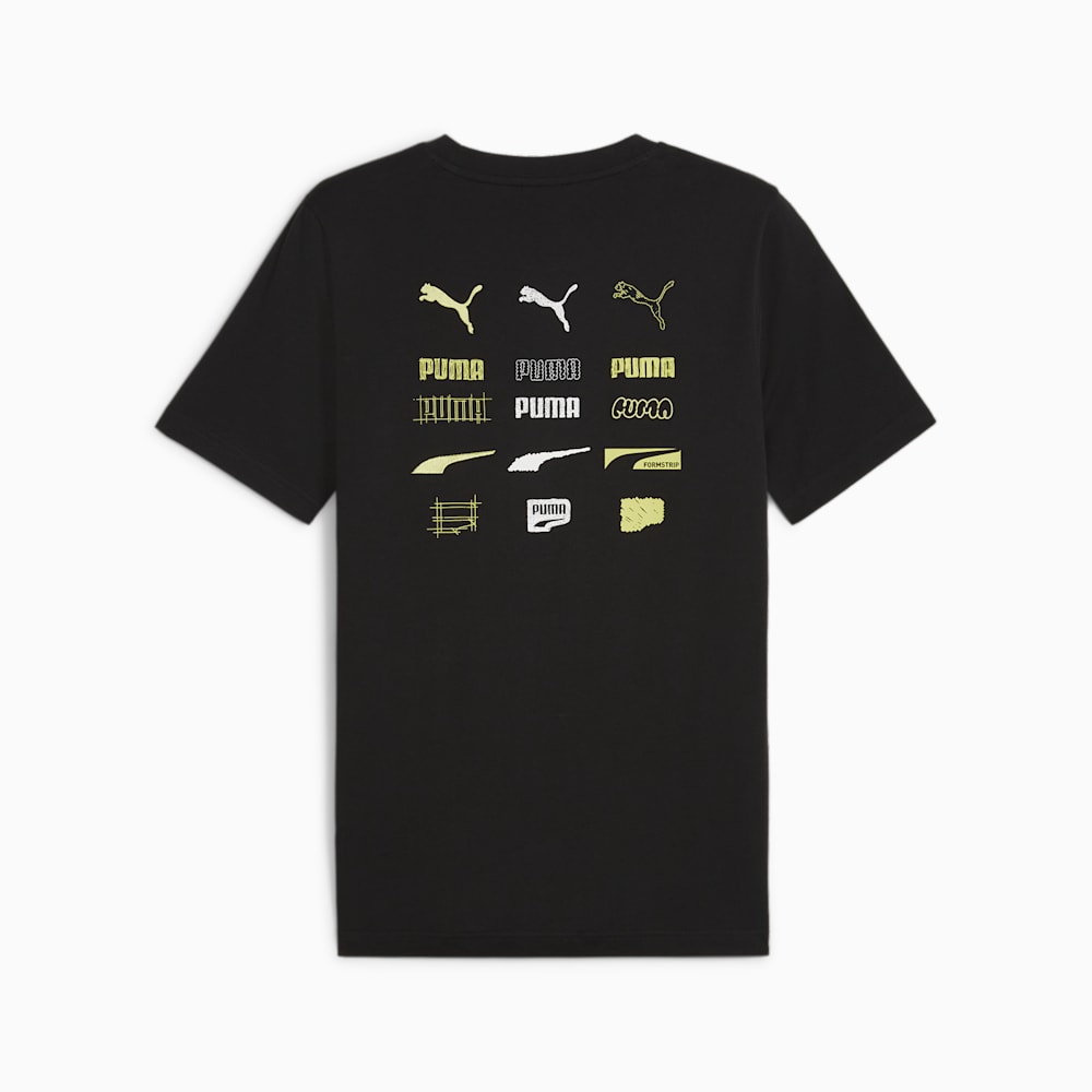 Puma BRAND LOVE Graphic Tee - Black