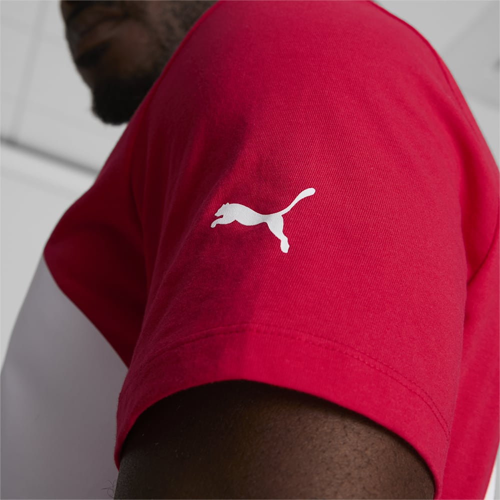 Puma Oversized Logo Tee - For All Time Red