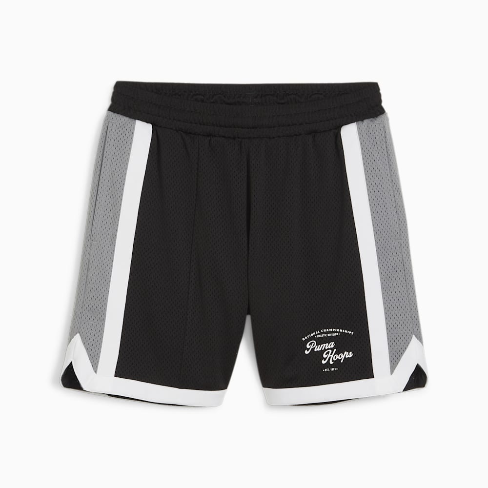 Puma SHOWTIME PUMA HOOPS Basketball Mesh Shorts - Black