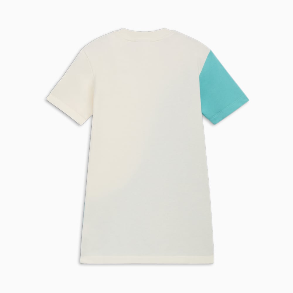 Puma PUMA x SQUISHMALLOWS Big Kids Color Block T-Shirt Dress - WARM WHITE